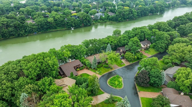 1267 Nursery Hill Ln, Arden Hills, MN 55112 - aerial view of a large body of water