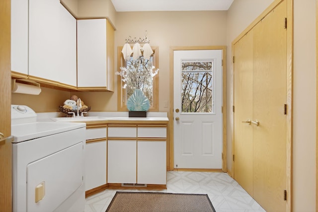 780 Virginia Shores Cir, Excelsior, MN 55331 - washroom featuring cabinet space and separate washer and dryer