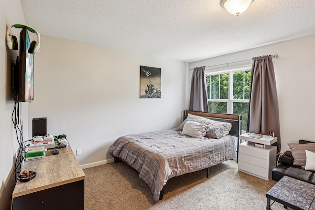 8257 Norwood Ln N, Maple Grove, MN 55369 - bedroom featuring light colored carpet and a textured ceiling