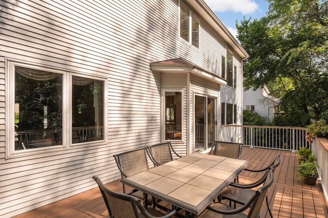 9035 Briarglen Rd, Eden Prairie, MN 55347 - deck featuring outdoor dining space