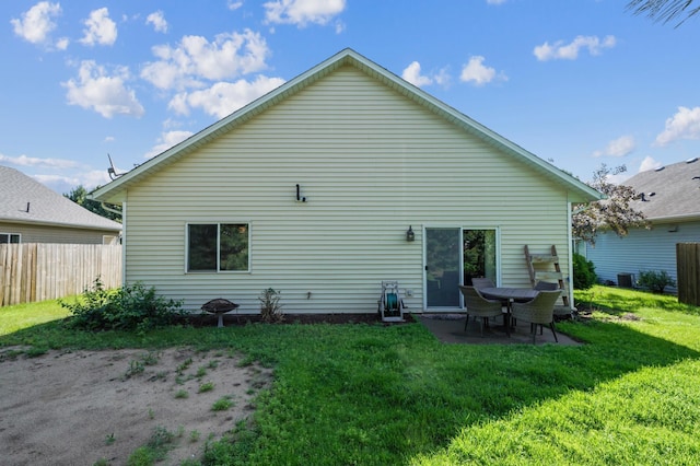 728 Elm St, Belle Plaine, MN 56011 - back of house with a patio area