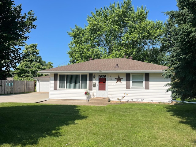 8412 4th Ave S, Bloomington, MN 55420 - ranch-style home with concrete driveway and a shingled roof