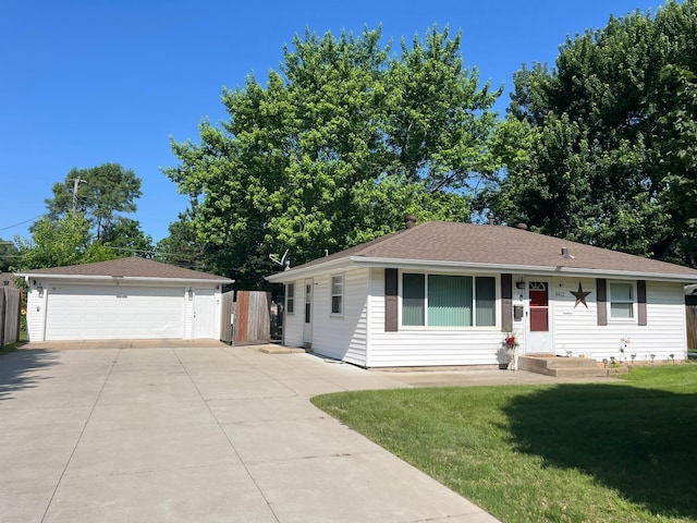 8412 4th Ave S, Bloomington, MN 55420 - ranch-style house featuring a garage and roof with shingles