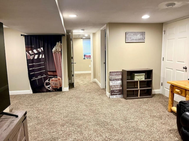 8412 4th Ave S, Bloomington, MN 55420 - corridor featuring carpet and baseboards
