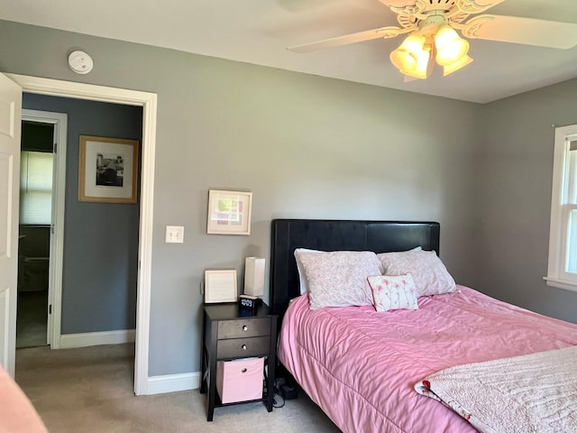 8412 4th Ave S, Bloomington, MN 55420 - bedroom with carpet flooring and a ceiling fan