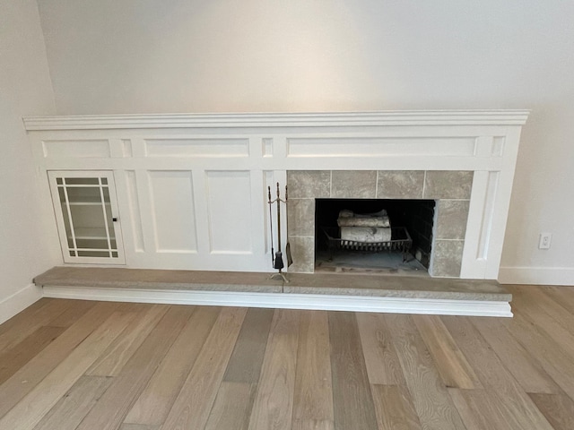 2611 Kyle Ave N, Golden Valley, MN 55422 - detailed view of wood finished floors and a fireplace