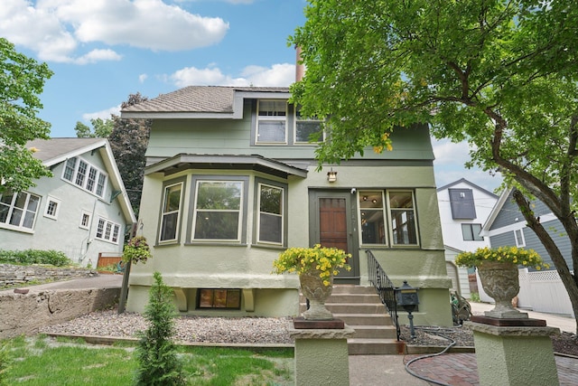 4147 Vincent Ave S, Minneapolis, MN 55410 - view of front of property with stucco siding