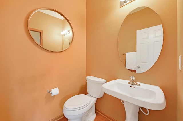 16618 72nd Ct NE, Otsego, MN 55330 - half bathroom with toilet and baseboards