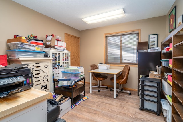 350 3rd St NE, Mcintosh, MN 56556 - office featuring light wood-type flooring