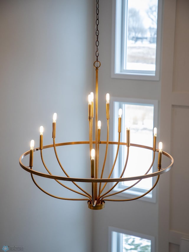 1449 66th Ave S, Fargo, ND 58104 - detailed view of a chandelier