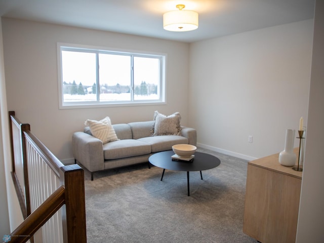 1449 66th Ave S, Fargo, ND 58104 - carpeted living area featuring baseboards