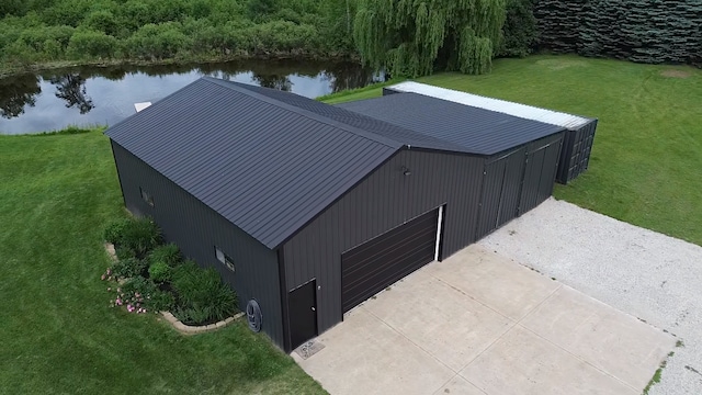 6257 185th Ave SE, Santiago Twp, MN 55308 - aerial view of a nearby body of water