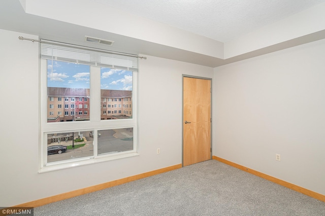 2600 University Ave SE Unit 318, Minneapolis, MN 55414 - unfurnished room featuring carpet and a textured ceiling