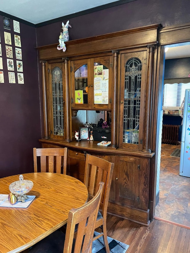 407 Minnesota St, Redwood Falls, MN 56283 - dining area with wood finished floors