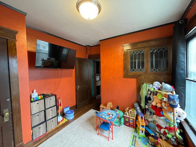 407 Minnesota St, Redwood Falls, MN 56283 - rec room with wood finished floors