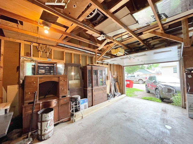 407 Minnesota St, Redwood Falls, MN 56283 - garage featuring a garage door opener