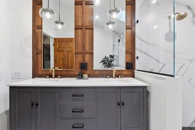 1611 Hill Ridge Ter, Minnetonka, MN 55305 - full bathroom with double vanity