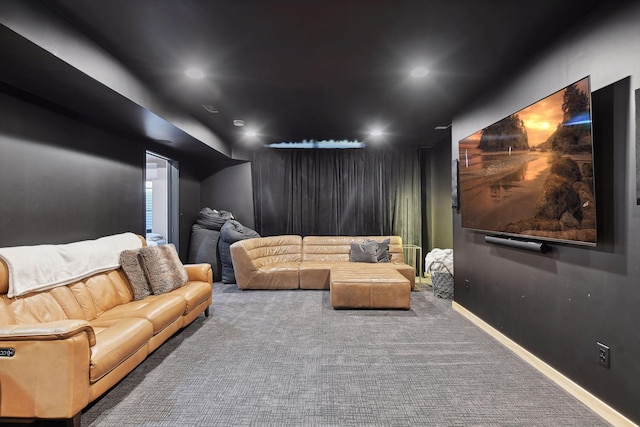 1611 Hill Ridge Ter, Minnetonka, MN 55305 - carpeted cinema room with recessed lighting