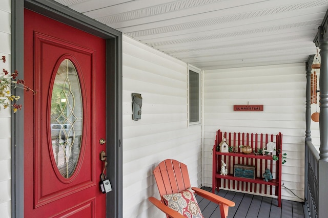 19402 Carson Cir NW, Elk River, MN 55330 - entrance to property featuring a porch