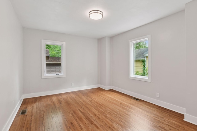 3305 Huntington Ave, Saint Louis Park, MN 55416 - empty room featuring hardwood / wood-style floors and baseboards