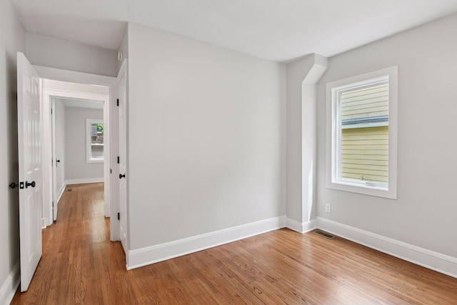 3305 Huntington Ave, Saint Louis Park, MN 55416 - spare room with light wood-style flooring and baseboards