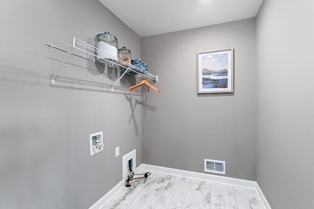 1681 Upper 143rd St E, Rosemount, MN 55068 - washroom featuring hookup for a washing machine and marble finish flooring