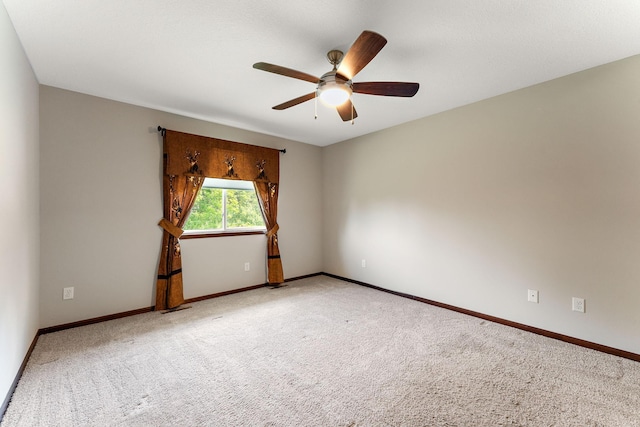 300 Dakota Ave, Roberts, WI 54023 - spare room featuring carpet flooring and ceiling fan