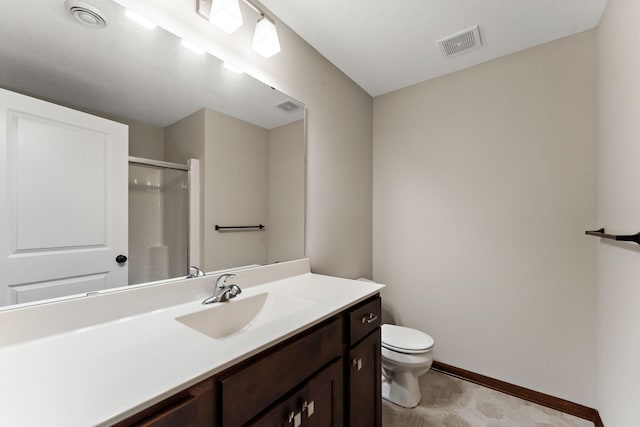300 Dakota Ave, Roberts, WI 54023 - bathroom featuring vanity and a shower stall