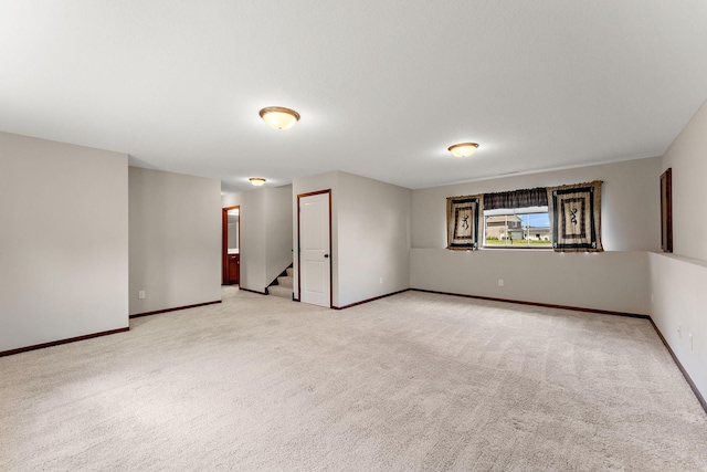300 Dakota Ave, Roberts, WI 54023 - unfurnished room featuring light carpet and stairs