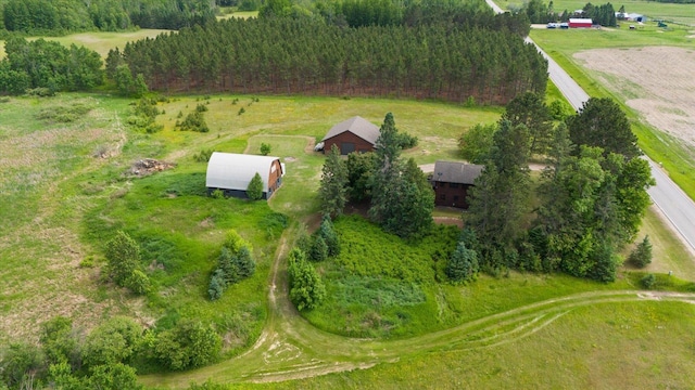 14766 Danson Rd, Splithand Twp, MN 55744 - aerial overview of property's location with rural landscape