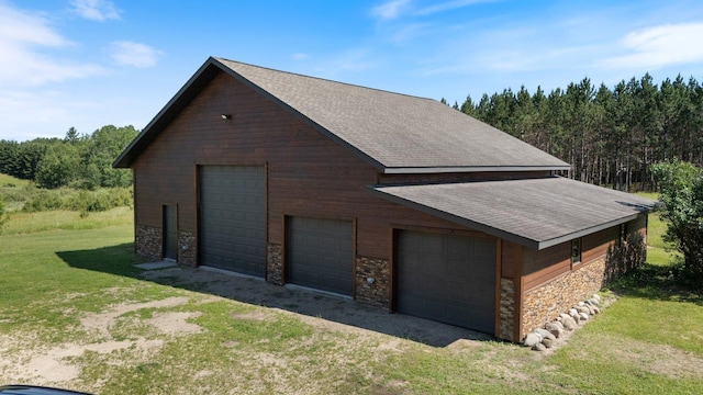14766 Danson Rd, Splithand Twp, MN 55744 - view of detached garage