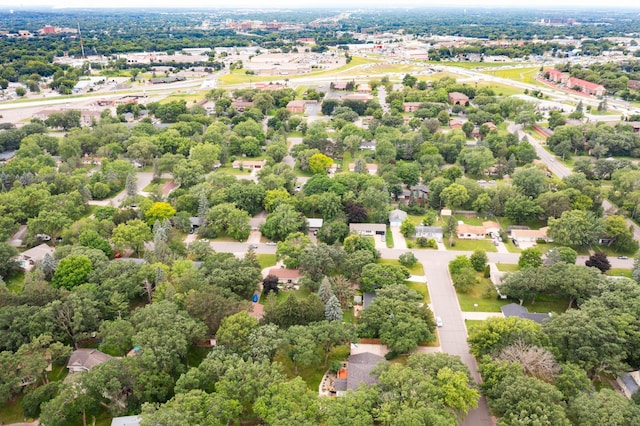 1708 Woodland Rd, Saint Cloud, MN 56304 - drone / aerial view of a tree filled landscape