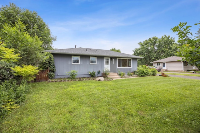 12209 Davenport St NE, Blaine, MN 55449 - ranch-style home with board and batten siding