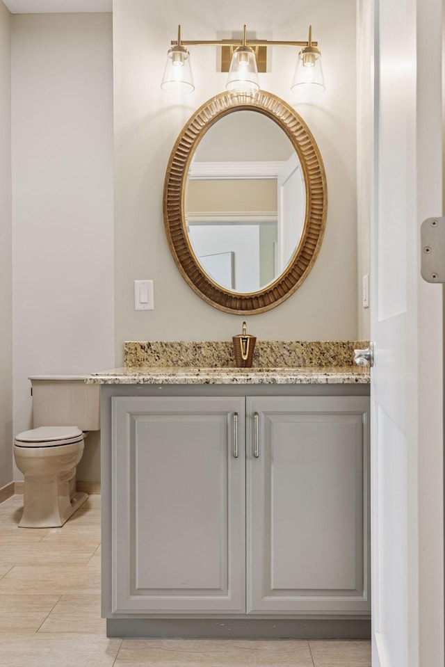 2 Red Forest Ln, North Oaks, MN 55127 - bathroom featuring vanity and toilet