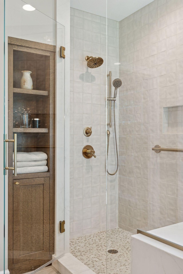 2 Red Forest Ln, North Oaks, MN 55127 - bathroom with a shower stall
