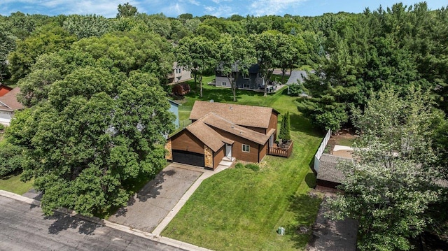 337 9 1/2 St N, Sauk Rapids, MN 56379 - view of subject property with a forest