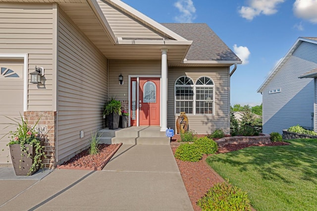 1904 Rock Ridge Ln, Saint Peter, MN 56082 - doorway to property featuring a yard