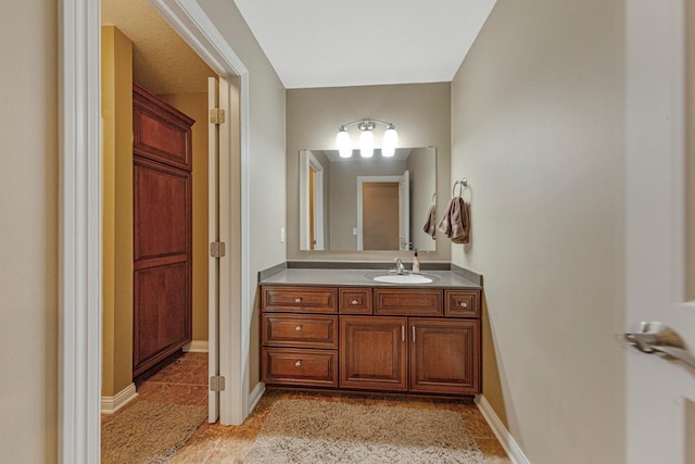 1904 Rock Ridge Ln, Saint Peter, MN 56082 - bathroom featuring vanity and tile patterned floors