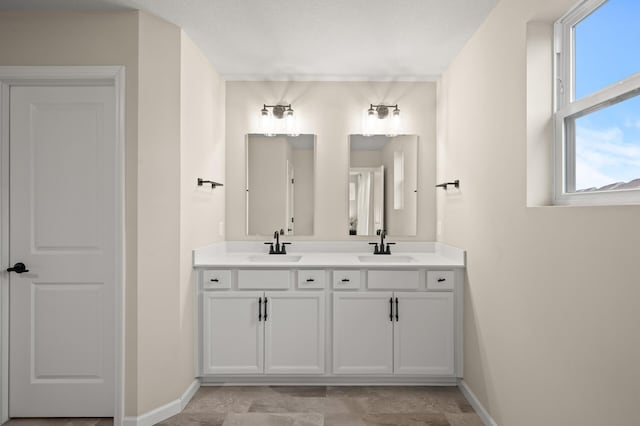2570 Paddock Path, Shakopee, MN 55379 - full bath featuring baseboards and double vanity