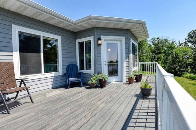 30534 County Highway 12, Dalton, MN 56324 - view of deck