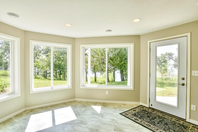 30534 County Highway 12, Dalton, MN 56324 - doorway featuring healthy amount of natural light and recessed lighting