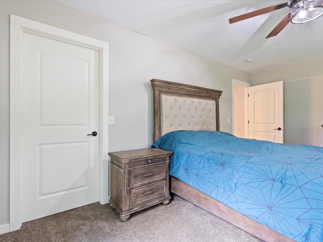 6629 45th Ave SW, Moose Lake Twp, MN 56472 - bedroom featuring carpet and ceiling fan