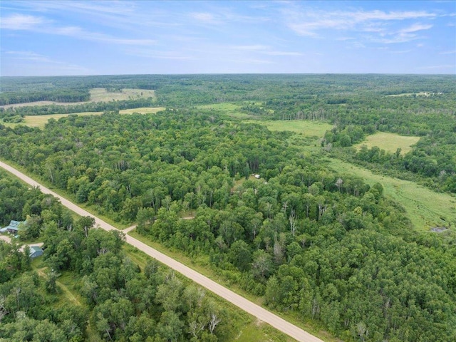 6629 45th Ave SW, Moose Lake Twp, MN 56472 - aerial view of a heavily wooded area