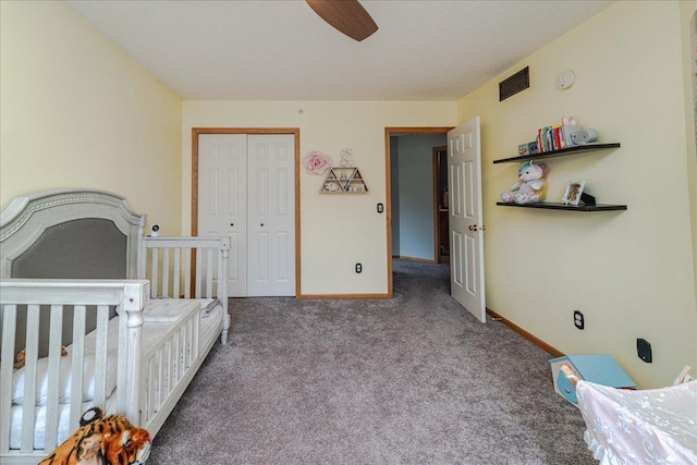4363 Victor Path Unit 7, Hugo, MN 55038 - carpeted bedroom featuring baseboards and a closet