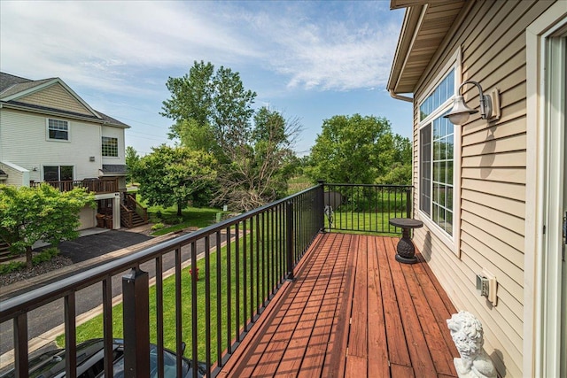 4363 Victor Path Unit 7, Hugo, MN 55038 - view of wooden deck