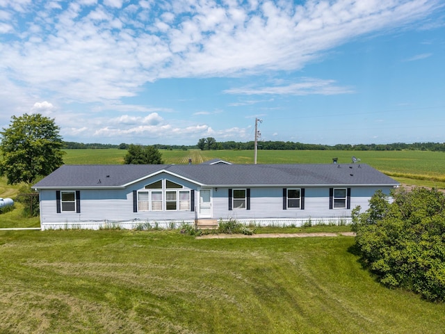 6257 State Highway 70, Rock Creek, MN 55063 - manufactured / mobile home with a front lawn