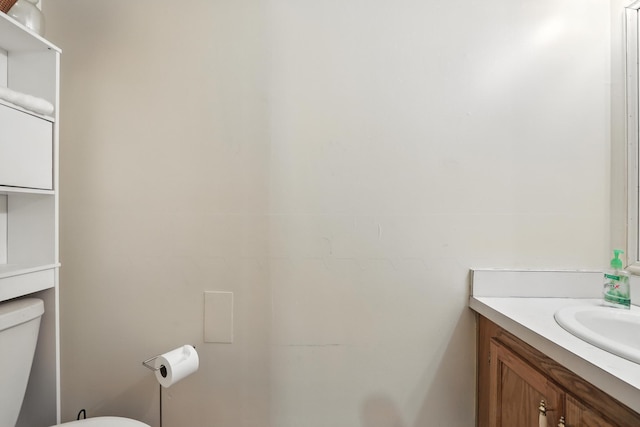 6257 State Highway 70, Rock Creek, MN 55063 - half bathroom featuring toilet and vanity