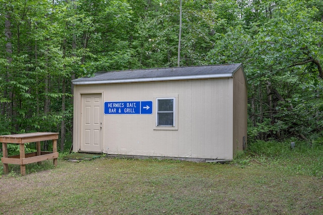 1618 Maple Shores Ln NE, Longville, MN 56655 - view of outbuilding with a view of trees