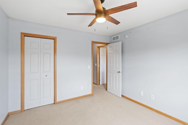 13659 Brick Path, Rosemount, MN 55068 - unfurnished bedroom featuring carpet, a closet, and ceiling fan