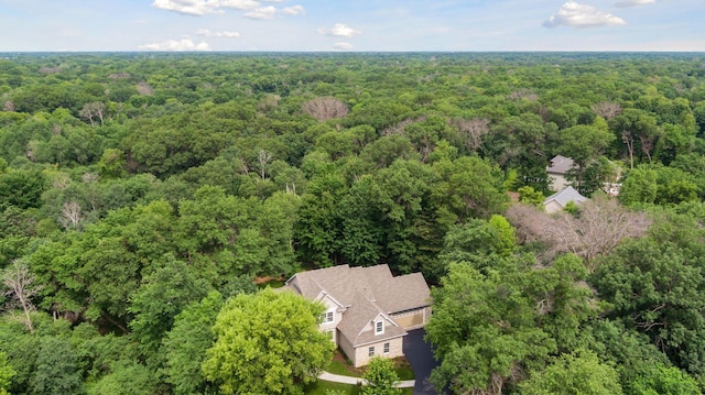 3027 135th Ave NE, Ham Lake, MN 55304 - view of subject property with a heavily wooded area